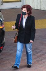 SHARON OSBOURNE Shopping at Neiman Marcus in Beverly Hills 01/06/2022