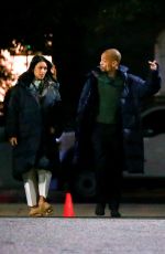 SHAY MITCHELL and Kendrick Sampson on the Set of Something from Tiffany
