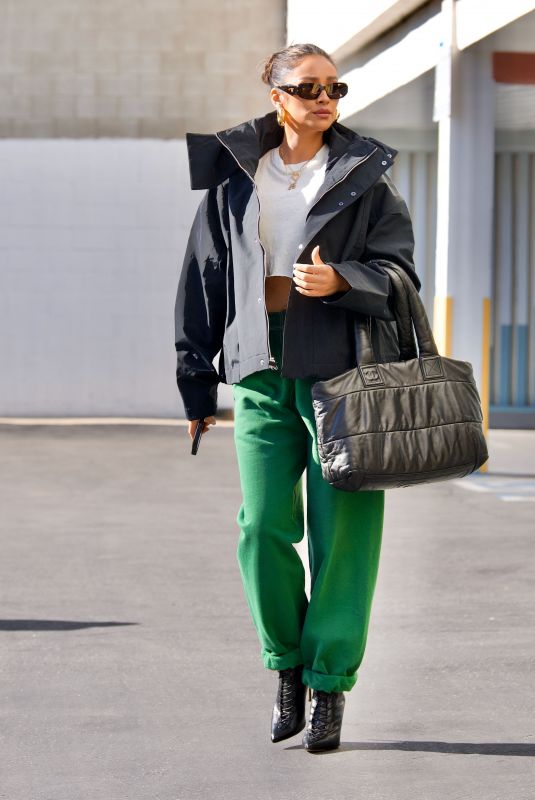 SHAY MITCHELL Out and About in Los Angeles 01/11/2022