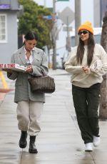 SHAY MITCHELL Out for Pizza with Friends in West Hollywood 01/17/2022