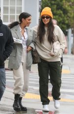 SHAY MITCHELL Out for Pizza with Friends in West Hollywood 01/17/2022