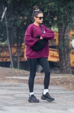 SHAY MITCHELL Out Hikinig in Los Feliz 01/08/2022