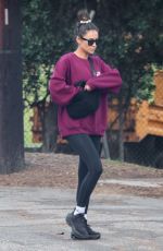 SHAY MITCHELL Out Hikinig in Los Feliz 01/08/2022