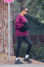 SHAY MITCHELL Out Hikinig in Los Feliz 01/08/2022