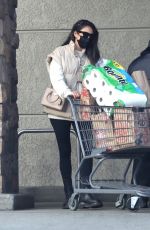 SHAY MITCHELL Shopping at a Grocery Store in Los Feliz 01/18/2022