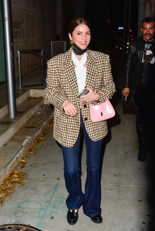 SHELLEY HENNING Night Out in Los Angeles 01/04/2022