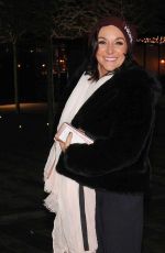 SHIRLEY BALLAS Arrives at Her Hotel in Leeds 01/25/2022