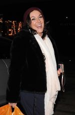 SHIRLEY BALLAS Arrives at Her Hotel in Leeds 01/25/2022