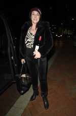 SHIRLEY BALLAS Arrives at Her Hotel in Manchester 01/29/2022