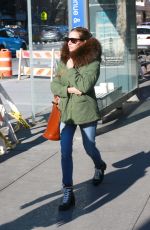 SIENNA MILLER Out and About in New York 01/26/2022
