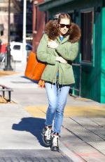SIENNA MILLER Out and About in New York 01/26/2022