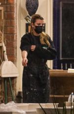 SOFIA RICHIE and Elliot Grainge at Bitter Root Pottery in Los Angeles 01/07/2022