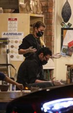 SOFIA RICHIE and Elliot Grainge at Bitter Root Pottery in Los Angeles 01/07/2022