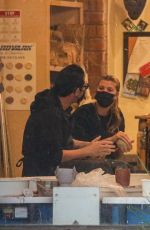 SOFIA RICHIE and Elliot Grainge at Bitter Root Pottery in Los Angeles 01/07/2022