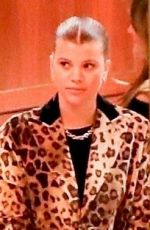 SOFIA RICHIE and Elliot Grainge Out for Dinner at Sunset Towers Hotel in Los Angeles 01/29/2022
