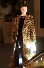 SOFIA RICHIE and Elliot Grainge Out for Dinner at Sunset Towers Hotel in Los Angeles 01/29/2022