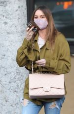 SOFIA VERGARA Leaves a Business Meeting in Beverly Hills 01/24/2022