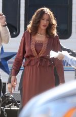 SOFIA VERGARA on the Set of new Netflix drama Griselda in Los Angeles 01/20/2022