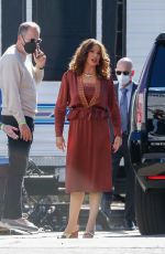 SOFIA VERGARA on the Set of new Netflix drama Griselda in Los Angeles 01/20/2022