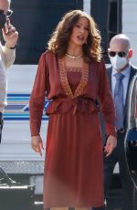 SOFIA VERGARA on the Set of new Netflix drama Griselda in Los Angeles 01/20/2022