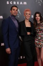 SONIA BEN AMMAR at Scream Premiere in Los Angeles 01/07/2022