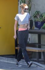 STELLA MAXWELL Arrives at a Gym in West Hollywood 01/12/2022