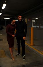 STEPHANIE DAVIS and Joseph Mckalroy Night Out in Manchester 01/30/2022