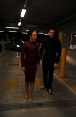 STEPHANIE DAVIS and Joseph Mckalroy Night Out in Manchester 01/30/2022
