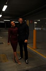 STEPHANIE DAVIS and Joseph Mckalroy Night Out in Manchester 01/30/2022