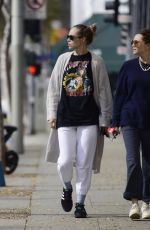 SUKI and IMMY WATERHOUSE Out in West Hollywood 01/25/2022