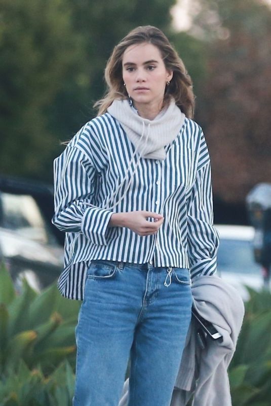 SUKI WATERHOUS at a Photoshoot in West Hollywood 01/21/2022