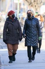 SUSAN SARANDON and JESSICA LANGE Out in New York 01/22/2022