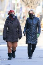 SUSAN SARANDON and JESSICA LANGE Out in New York 01/22/2022