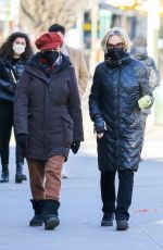 SUSAN SARANDON and JESSICA LANGE Out in New York 01/22/2022