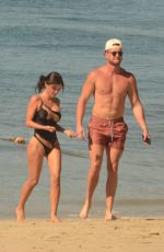 SVETA BILYALOVA and Harry Jowsey Out at a Beach of Papagayo in Cost Rica 01/09/2022