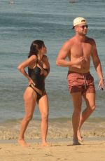 SVETA BILYALOVA and Harry Jowsey Out at a Beach of Papagayo in Cost Rica 01/09/2022