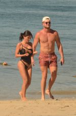 SVETA BILYALOVA and Harry Jowsey Out at a Beach of Papagayo in Cost Rica 01/09/2022