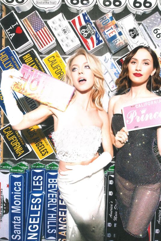 SYDNEY SWEENEY and MAUDE APATOW at a Photoshoot, January 2022