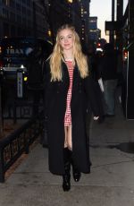 SYDNEY SWEENEY Leaves Drew Barrymore Show in New York 01/19/2022