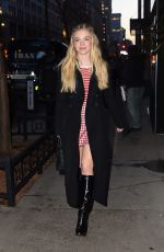 SYDNEY SWEENEY Leaves Drew Barrymore Show in New York 01/19/2022