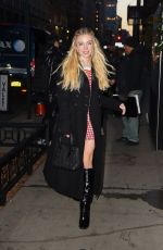 SYDNEY SWEENEY Leaves Drew Barrymore Show in New York 01/19/2022