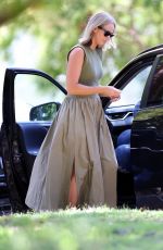 SYLVIA JEFFREYS Setup for a Party for Her Son in a Sydney Park 01/29/2022