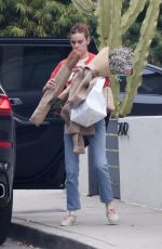 TALLULAH and RUMER WILLIS Arrives at Their Home in Los Feliz 01/15/2022