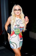 TANA MONGEAU Promotes Her Dizzy Wine at BOA Steakhouse in West Hollywood 01/28/2022