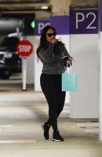 TARA WILSON Out Shopping at Tiffany