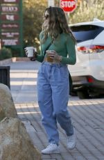 TAY DOME and Taylor Lautner Out for Coffee in Malibu 01/11/2022