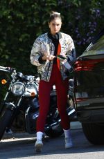 TAYLOR HILL Out for Coffee in West Hollywood 01/04/2022