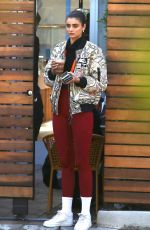 TAYLOR HILL Out for Coffee in West Hollywood 01/04/2022