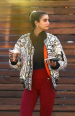 TAYLOR HILL Out for Coffee in West Hollywood 01/04/2022