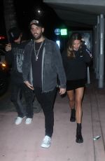 THYLANE BLONDEAU Leaves Gcsobe Club in Miami 01/01/2022
